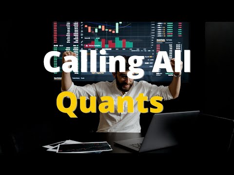 Let's start building a Quant Community | Calling all quants