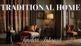 50+ Traditional Home Decor & Interiors: Weaving Graceful Heritage Through Timeless Design