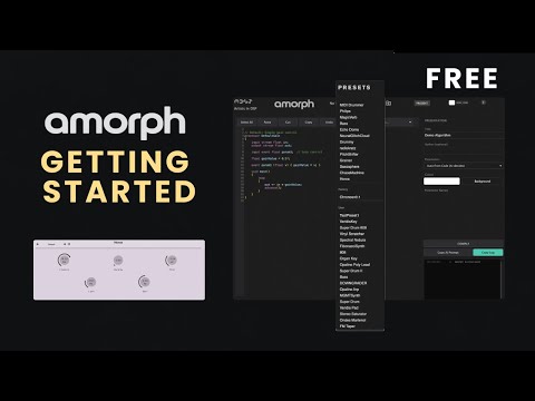 Turn Prompts Into Instruments / FX - Amorph Open Beta Walkthrough
