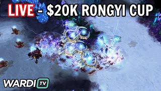 LIVE : RongYI Cup Qualifier & WardiTV Winter Cup Group A (Classic, ByuN, Rogue) ! [StarCraft 2]