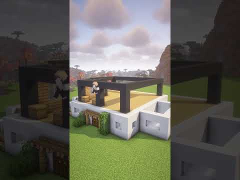 Minecraft Modern house [NEW]  (14)  #minecraft #minecraftbuilding #minecrafttutorial