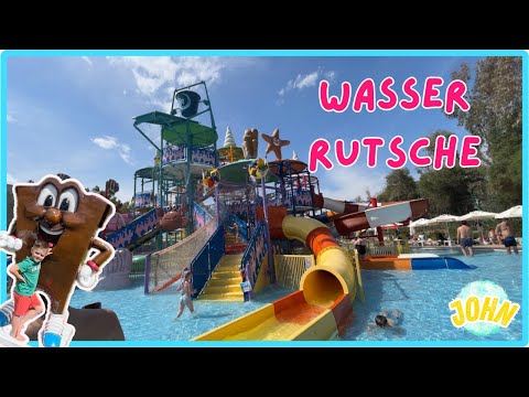 Kinderurlaub im Delphin BE Grand Resort Wasserrutschen, Spielplatz und Candy Land!