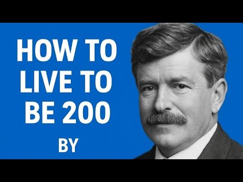 How to live to be 200 -by Stephen Leacock. Summary in English. Degree 2 year 3 sem