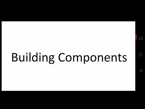 Building Components part 1