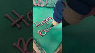 🧜‍♀️ Under the sea! 🌊 #cake #mermaid #cakedecorating #cakevideo #caketok #cakedecorator