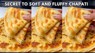 So this is the Secret to Soft and Fluffy Chapati, I wish I knew this Easy recipe before!