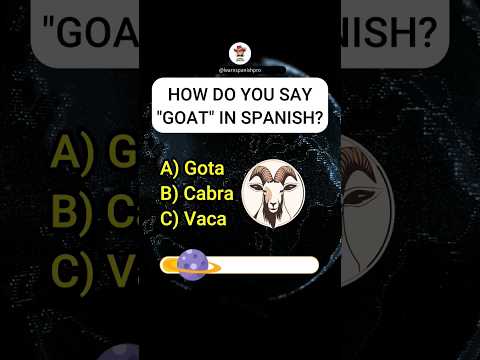 Spanish Quiz Mix!! Are you ready?? #spanish #learnspanish #quiz #spanishlearner #spanishdrill