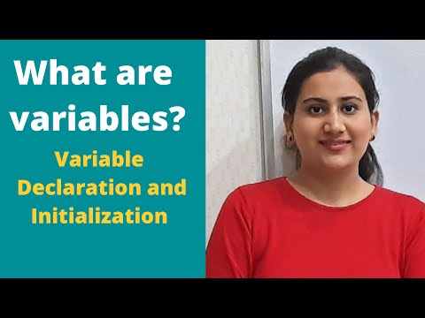 What are variables in coding? What is Variable declaration and initialization?, What is variable?