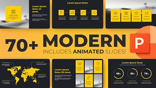 EASY Drag & Drop PowerPoint Template - Make PRO Slides in Mins