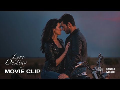 "Why do I always want more time with you?" | Motorbike Scene | AI Short Film | Love and Destiny
