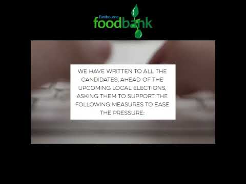 Eastbourne Foodbank calls on candidates to ease council tax pressures for people on low incomes