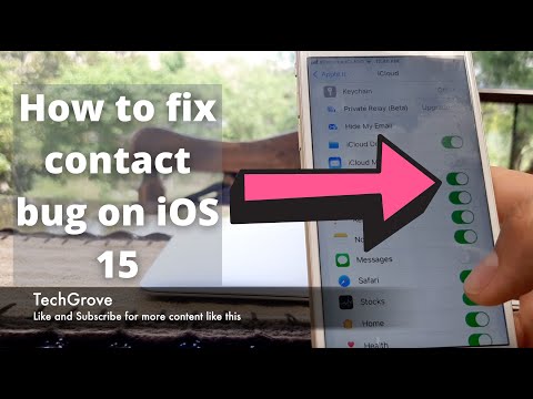 How to fix contacts disappearing on iOS 15