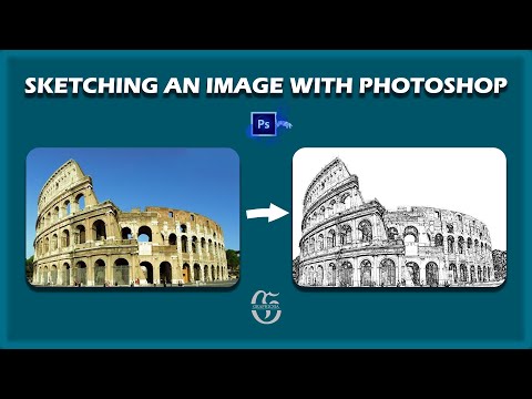 Creating the Sketch of an Image Using Photoshop.