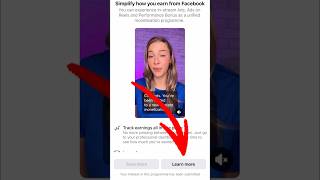 Content Monetization Learn more 🤑 Facebook Content Monetization Submitted #shorts #facebook #earn