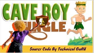 Cave boy jungle Game Source Code Android Studio