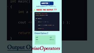 C++ Quiz 🧠🔷 Bitwise & with comparison #coding #codinginterview #cppsss #lovecode #learncpp #cppcon