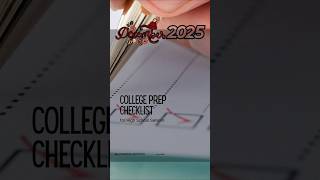 December: College Checklist for high school seniors #collegetips #collegecounseling