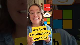 Are tech certifications worth it? #CompTIA #AWS #MicrosoftAzure