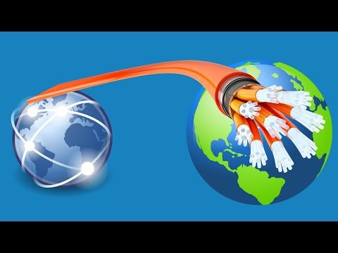 How The Internet Travels Across Oceans | How The World Is Connected Through The Internet #internet