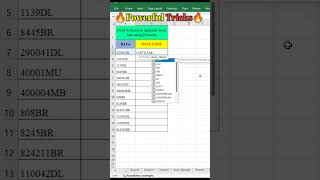 Excel data me last Alphabet Remove kaise kare #excel #exceltutorial #shorts #viral #msexcel