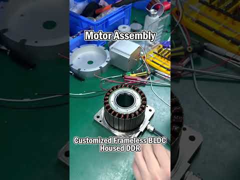 Customized Frameless BLDC & Housed DDR FI140120 #motor #dcmotor #bldcmotor #brushless #bldc