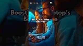 Boost your laptop battery life #shorts #laptoptips #laptoptricks