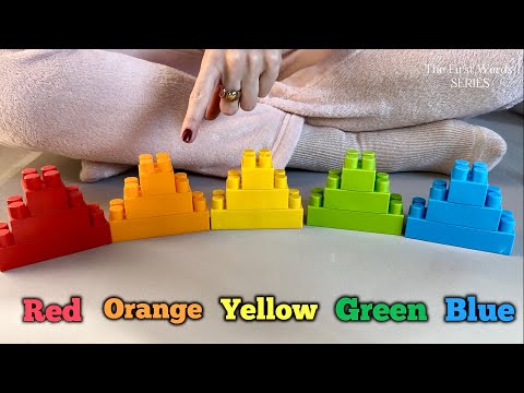 Super Simple Way to Teach Colors 🌈 The First Words | Easy Teaching Ideas for Parents by BabyLume ⭐️