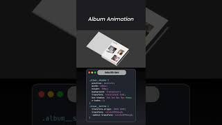 Create Stunning Album Animation with HTML, CSS & JavaScript