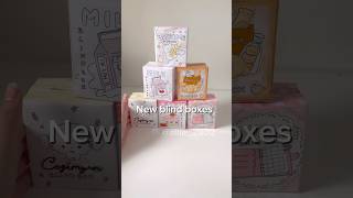 Which blind box first? 💗 #blindbox #unboxing #squishy #paperdiy #diy #asmr #papercraft