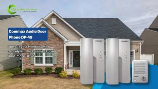 Commax Audio Door Phone DP-4S | Smart & Secure Communication Solution