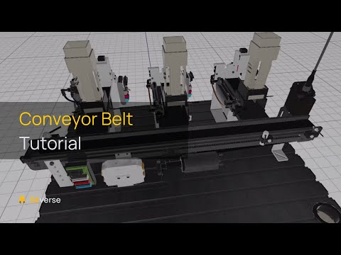 How to Build a Conveyor Belt in 3dverse | Physics & Rigid Body Tutorial