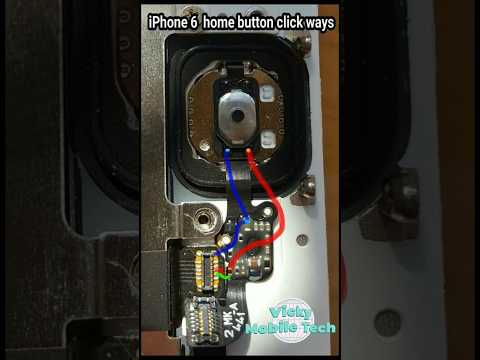 iphone 6 home button jumper solution #smartphone #repair #ios #shortfeed #shorts