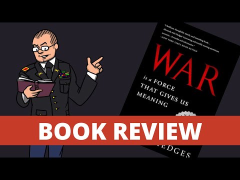 War Is A Force That Gives Us Meaning - Book Review