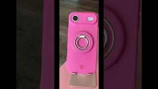 Sky Blue iPhone Air dressed up in Orchid Pink by Velvet Caviar!
