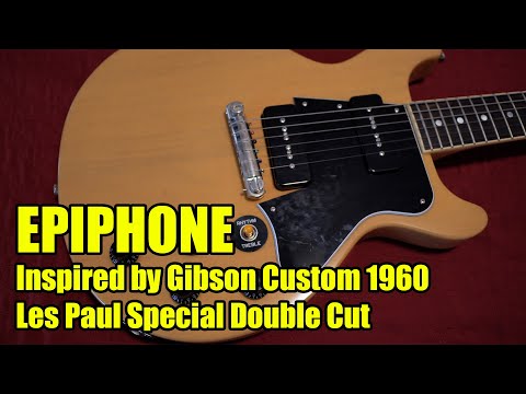 Epiphone Inspired by Gibson Custom 1960 Les Paul Special Double Cut
