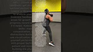 What’s in a workout? Proper Technique