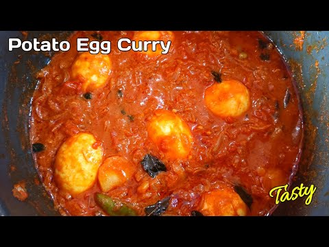 Egg and Potato Recipe | Egg Masala | Potato Masala | Egg Curry Recipe |Potato Curry |Rasul's Kitchen