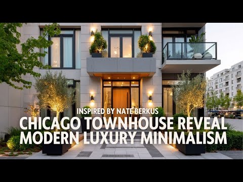 Chicago Townhouse Reveal Modern Luxury Minimalism Inspired by Nate Berkus