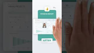 Power BI Report Makeover  |  HR Hiring Tracking ✅