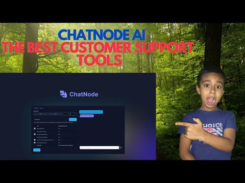 ChatNode AI Review Demo Tutorial You train AI ChatBots on your own data like text, PDF or URLs.
