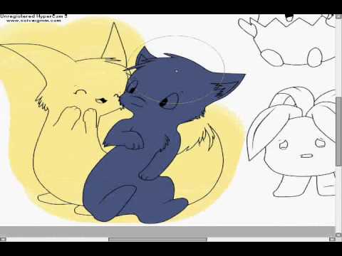 Pokemon Crystal speed paint