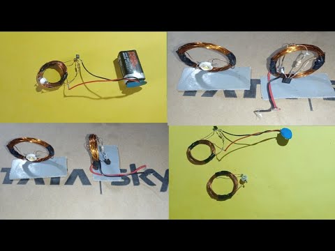 How To Make Wireless Power Transfer | Wireless Power Transfer With Copper Wire