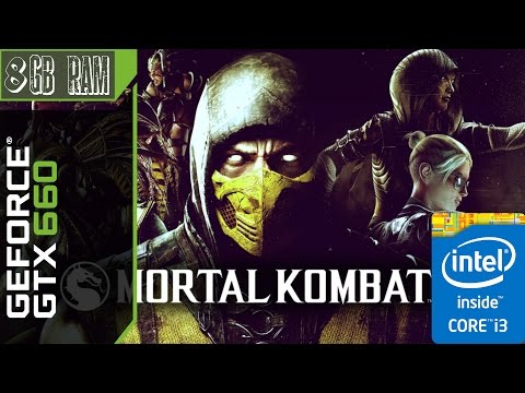 Mortal Kombat X Story episode 1 GTX660 i3-3220,8GB RAM