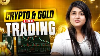 Crypto Gold Live Trading| 14 FEB #vinbullindia #vinbulllive #livetrading #vinbulllive #live #trading