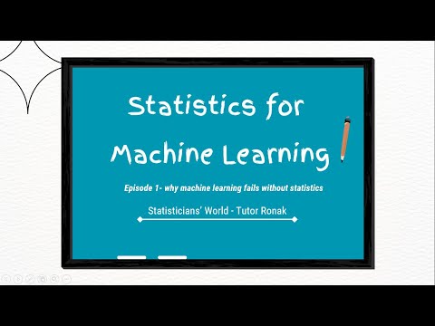 Stats for ML- Episode 1- Why Machine Learning Fails Without Statistics