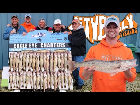 [4K] Lake Erie Walleye Fishing