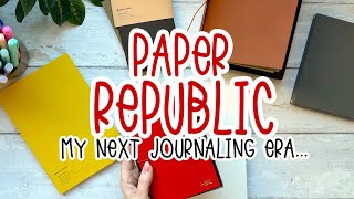 A First Look at My Paper Republic Journals (Pocket & XL Grand Voyager Overview)