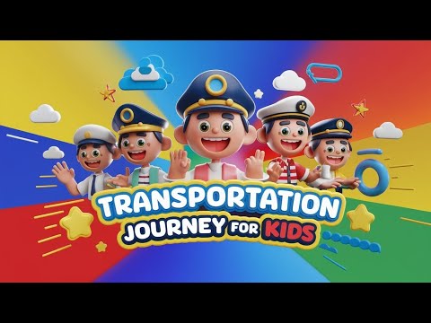Transportation Journey for Kids | Fun Learning with Cars, Trains, Boats & Planes!"@CoComelon