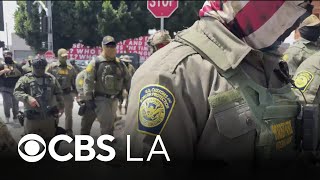 Looking at the economic impact of immigration operations in Los Angeles