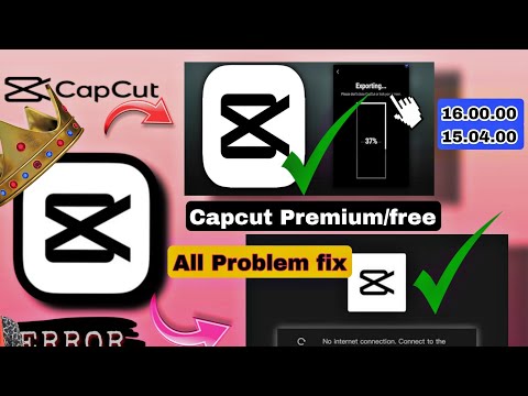 Capcut pro download|  15.04.00 No Internet Problem Fix | Capcut New Update | Full Tutorial